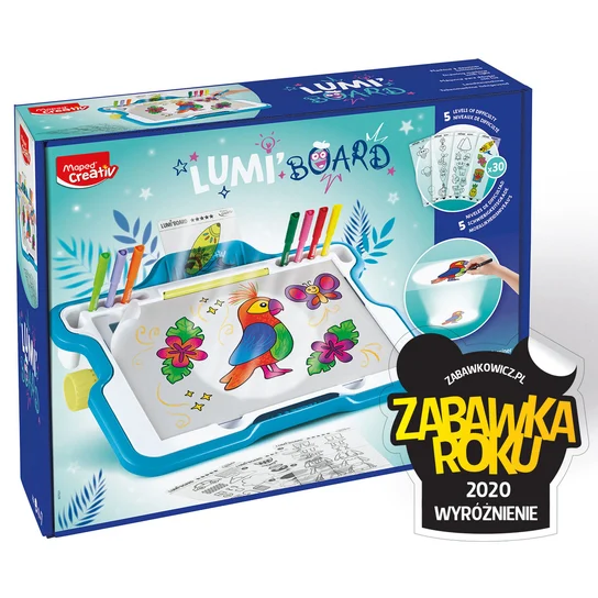 Creativ. Podświetlana tablica Lumi Board.