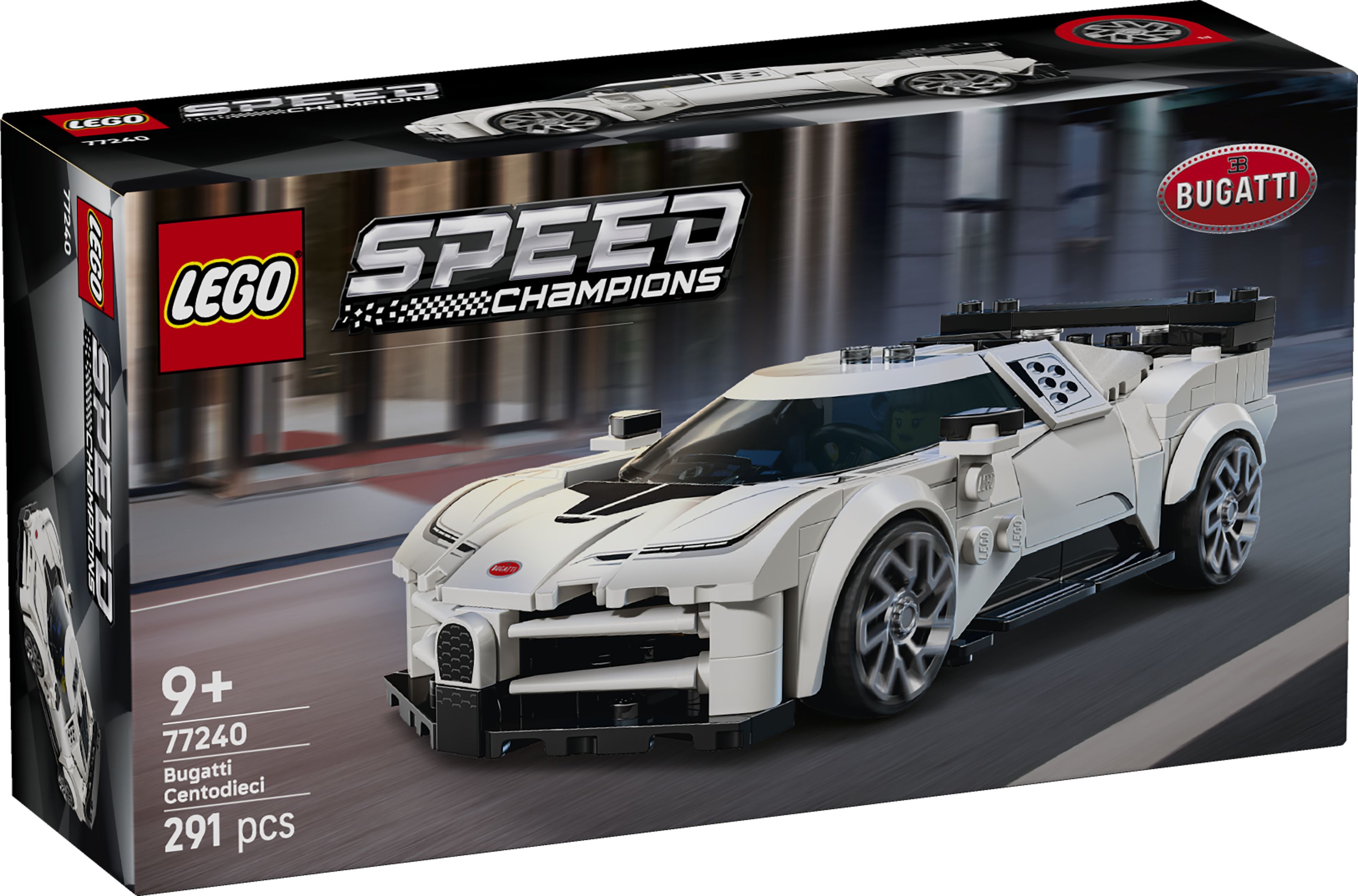 Lego. Speed Champions 77240 Hipersamochód Bugatti