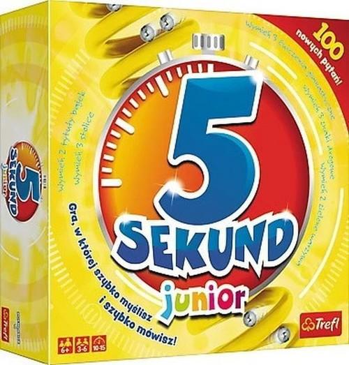 5 Sekund Junior 01779. Gra planszowa. Trefl