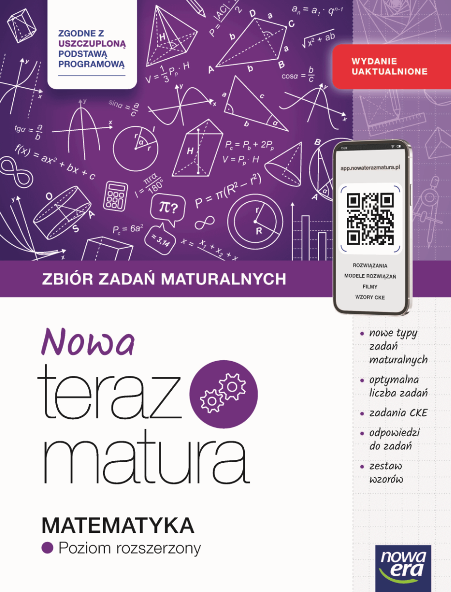 Nowa Teraz matura 2026. Matematyka. Zbiór zadań. Zakres rozszerzony. 2025/2026