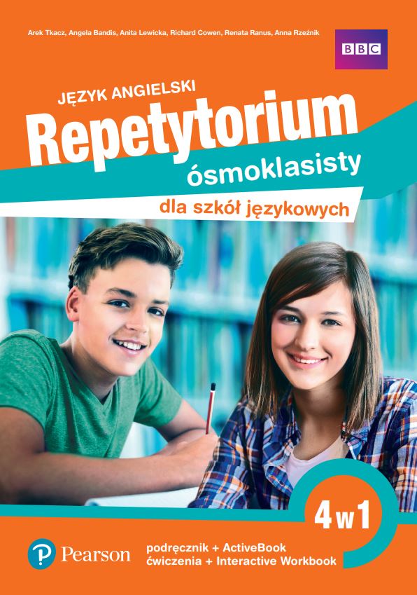 Język angielski. Repetytorium ósmoklasisty dla szkół językowych. 4 w 1. eBook and Interactive Workb