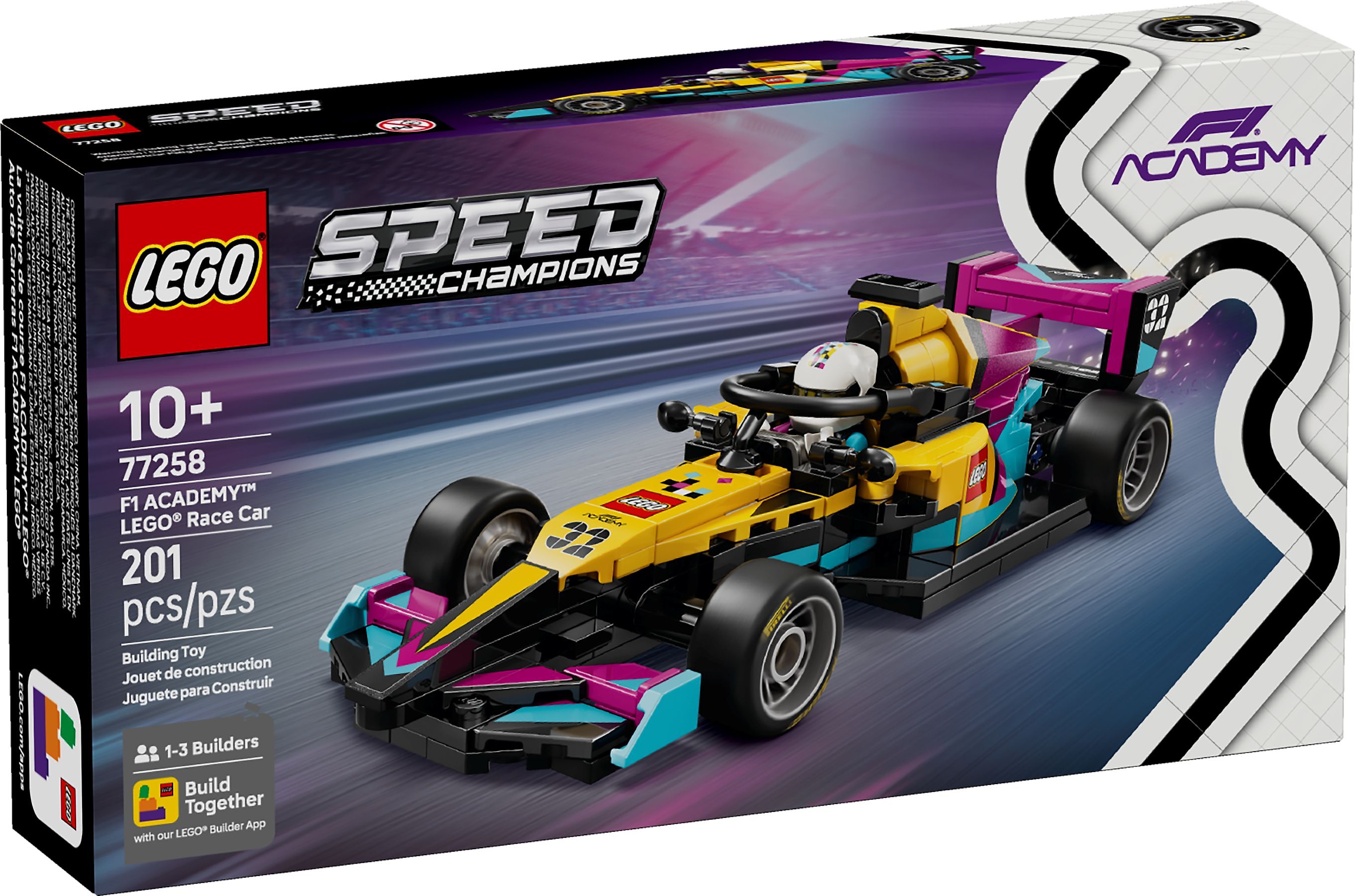 LEGO Speed Champions 77258 Bolid F1 ACADEMY