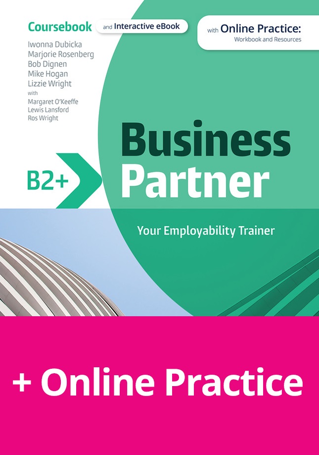 Business Partner B2 Coursebook 新品 Business Partner B2. Podręcznik z aplikacją Mondly i kodem