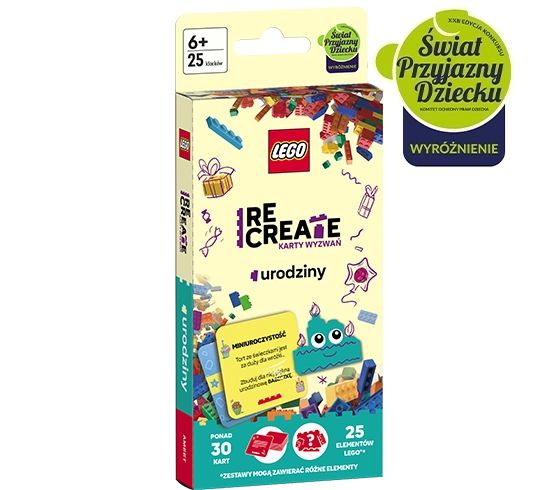 LEGO. Recreate. Karty wyzwań. Zamek