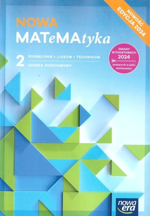 Matematyka 2 • Zbiór zadań • Zakres podstawowy | LO i