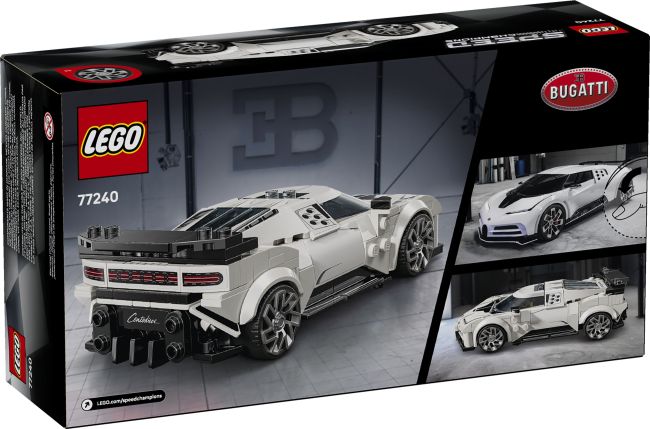 Lego. Speed Champions 77240 Hipersamochód Bugatti